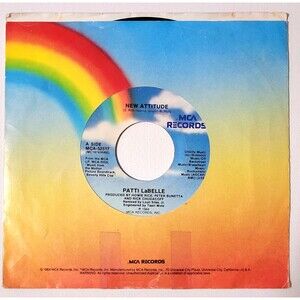 Patti LaBelle 45 RPM - New Attitude / Shoot Out "Beverly Hills Cop" - MCA VG '84